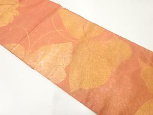 蝶模様織出し袋帯